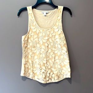 Women’s lace tank top Size XS Banana Republic